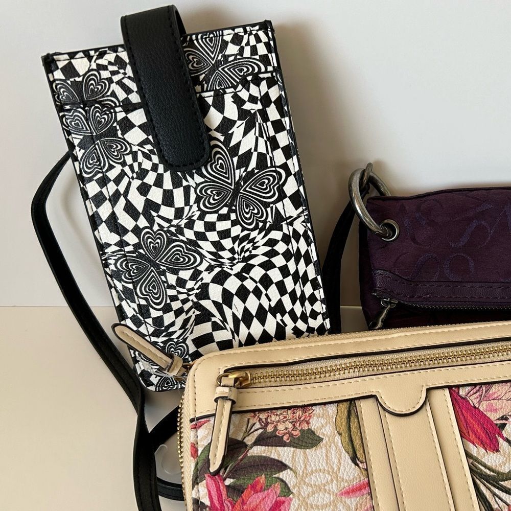 Wallet bundle 3 wallets crossbody - Picture 5 of 9